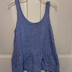 Vineyard Vines Pleated Peplum Top